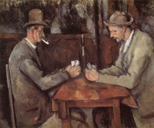 Paul Cezanne Les joueurs de cartes France oil painting art